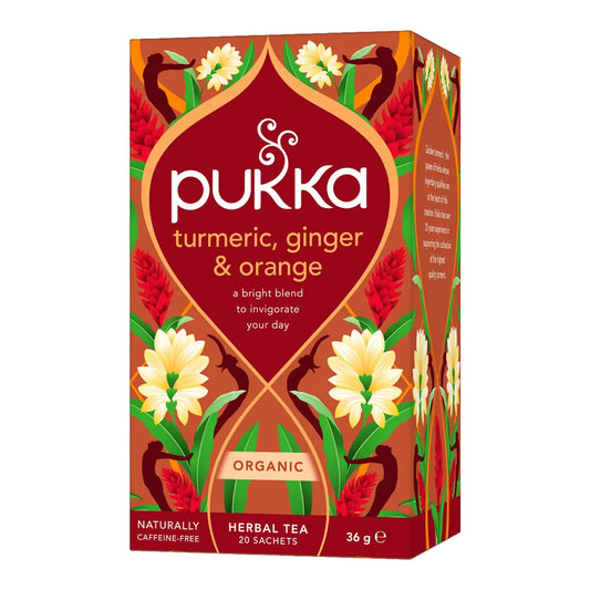 Pukka Tea Turmeric, Ginger & Orange