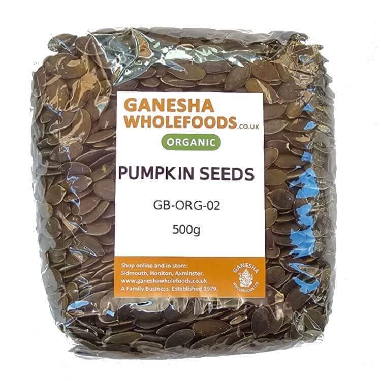 Pumpkin Seeds Organic 500g