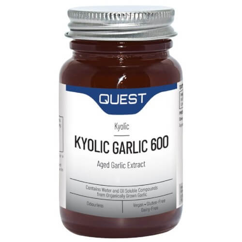 Quest Kyolic Garlic Odourless 600mg 120 capsules