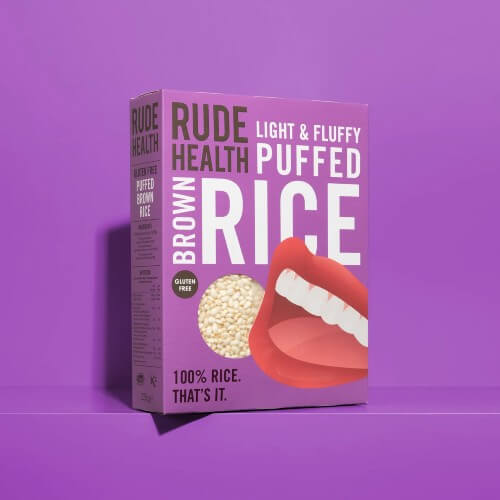 Rude Health Puffed Brown Rice 225g