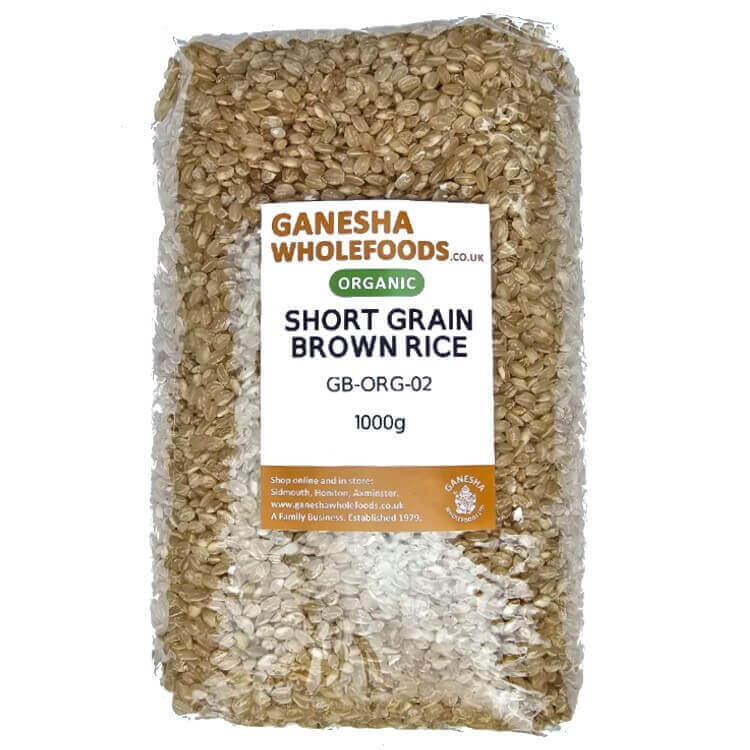 Rice - Short Grain Brown Organic 1000g