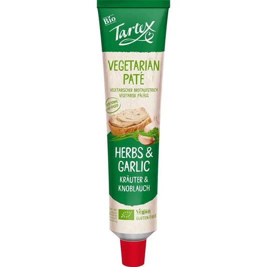 Tartex Herbs & Garlic Pate Organic 200g