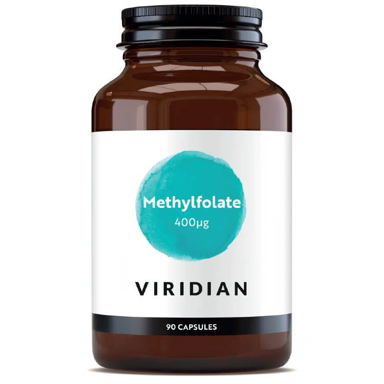 Viridian Methylfolate 400ug 90 capsules