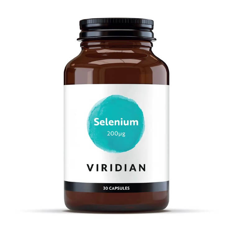 Viridian Selenium 200ug 90 capsules