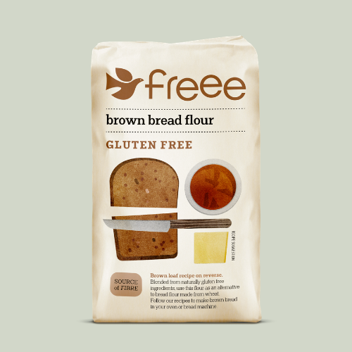 Doves Freee Gluten Free Brown Bread Flour 1kg pack