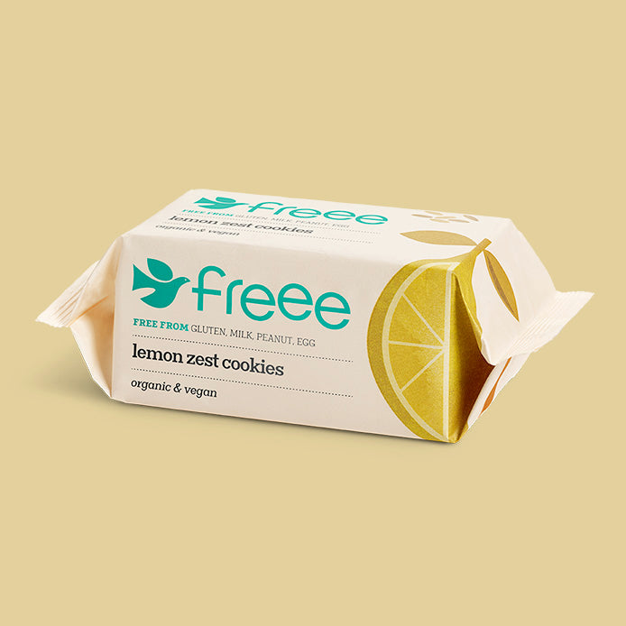 Doves Freee Organic Gluten Free Lemon Cookies 150g pack