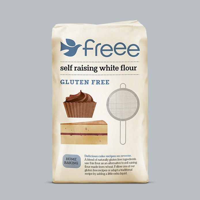 Doves Freee Gluten Free Self Raising White Flour 1kg pack