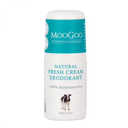 MooGoo Fresh Cream Deodorant Lemon Myrtle - Ganesha Wholefoods