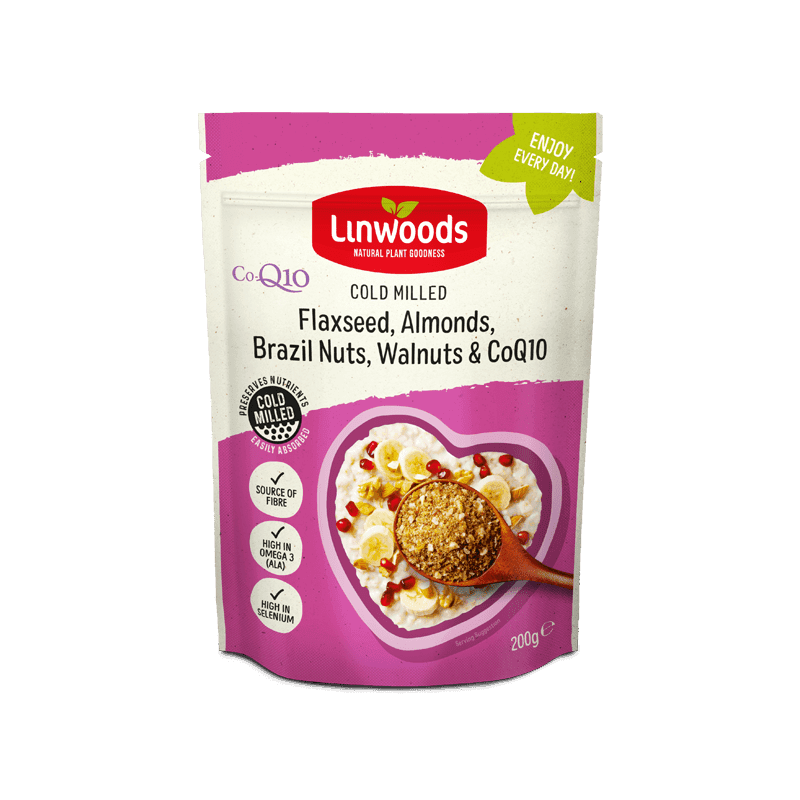 Linwoods Flaxseeds, Nuts & Co-Enzyme Q10 pack