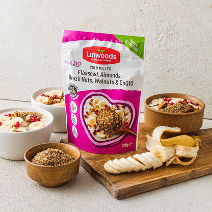 Linwoods Flaxseeds, Nuts & Co-Enzyme Q10 spoonful