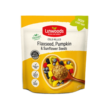 Linwoods Organic Flaxseed, Pumpkin & Sunflower Seeds 425g pack
