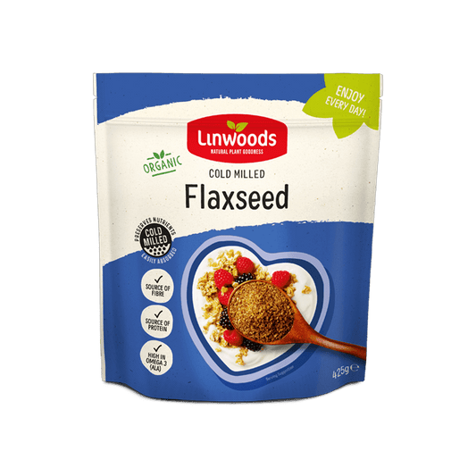 Linwoods Organic Milled Flaxseed 425g pack