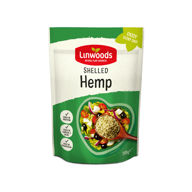Linwoods Shelled Hemp Seeds 200g pack
