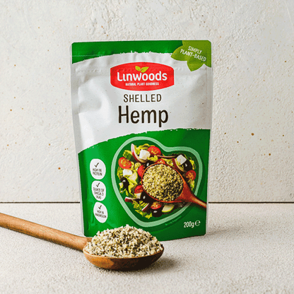 Linwoods Shelled Hemp Seeds pack
