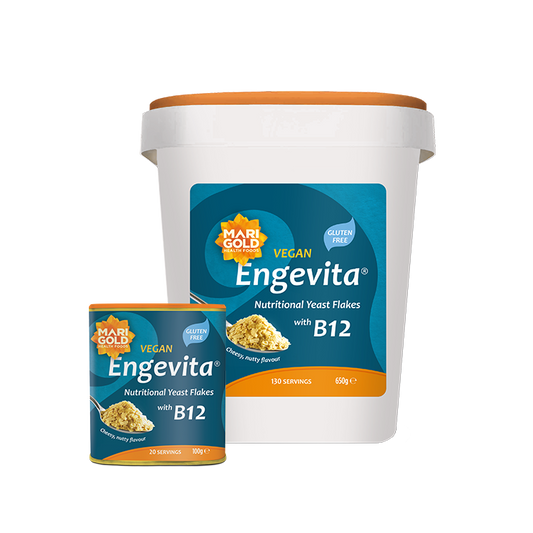 Marigold Engevita B12 Yeast Flakes product family range