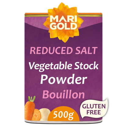 Marigold Less Salt Vegetable Bouillon Powder 500g tub