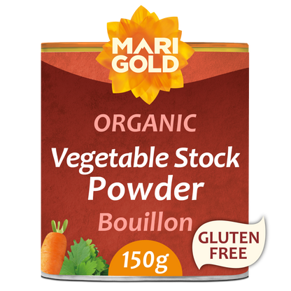 Marigold Organic Vegetable Bouillon Powder 150g tub