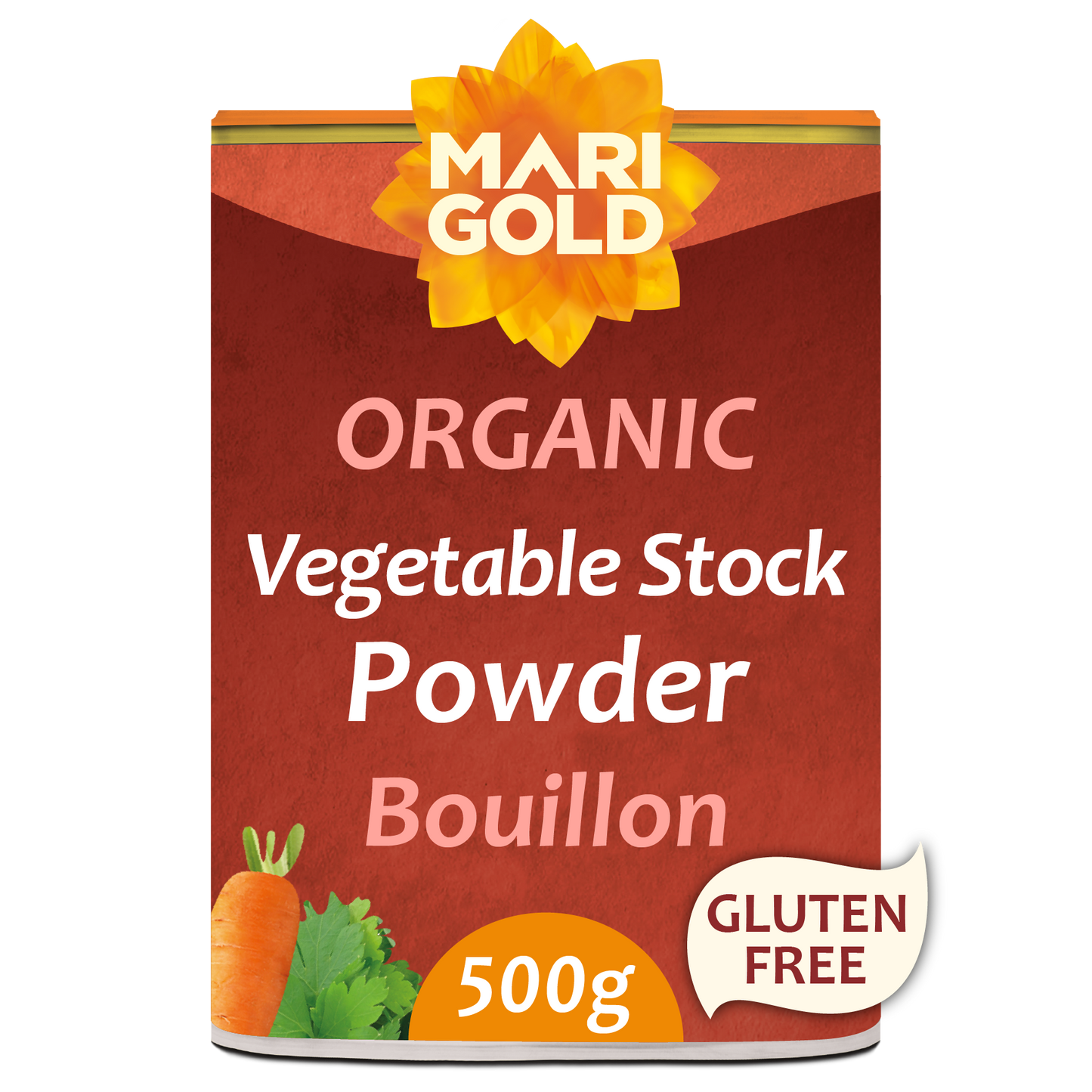 Marigold Organic Vegetable Bouillon Powder 500g tub