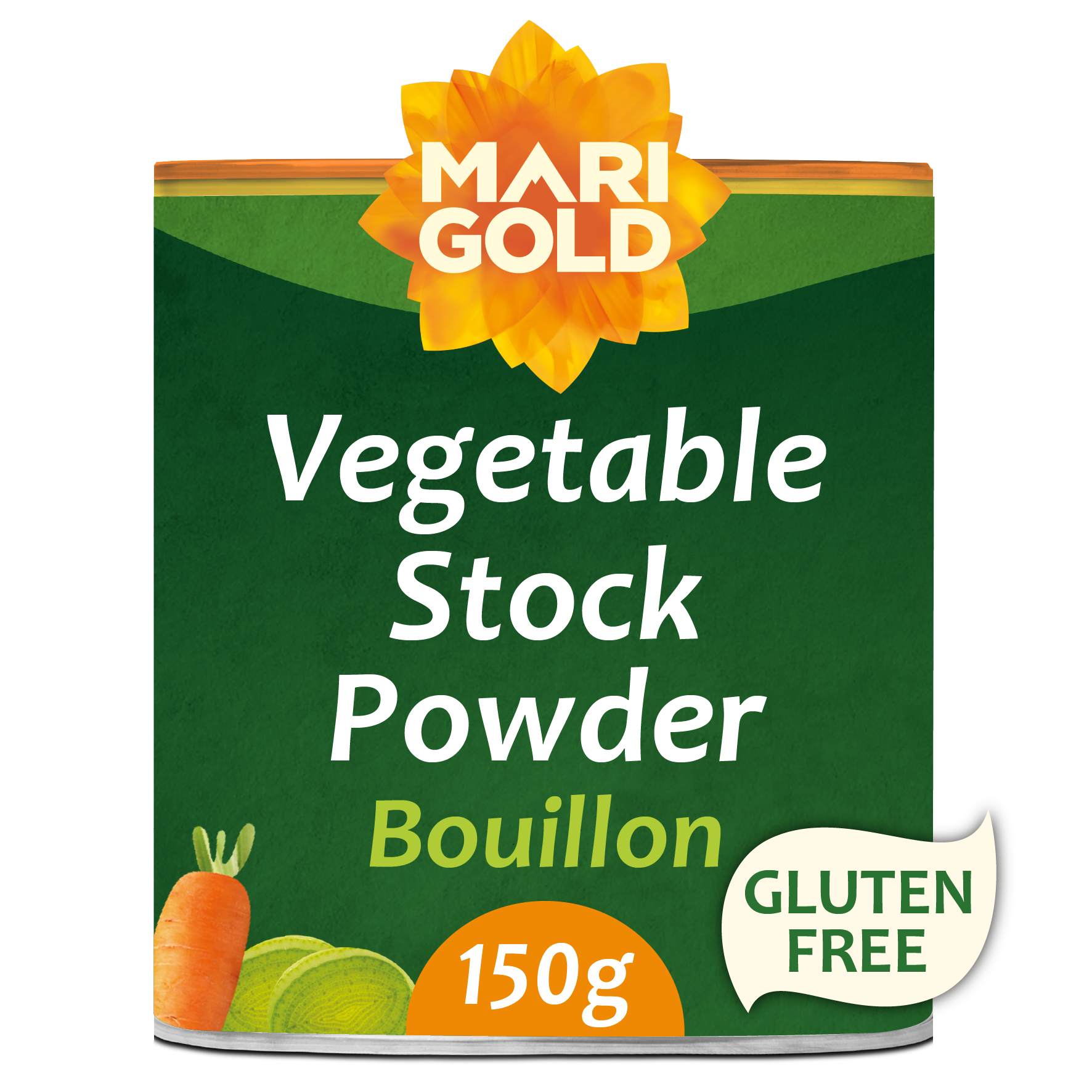 Marigold Original Vegetable Bouillon Powder 150g tub