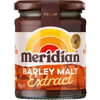 Meridian Barley Malt Extract 370g front of jar
