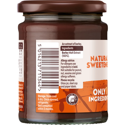 Meridian Barley Malt Extract 370g ingredients label
