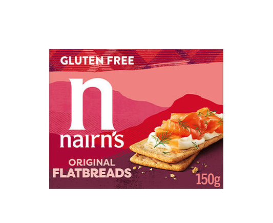 Nairn's Gluten Free Original Flatbreads 150g pack front