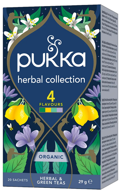 Pukka Herbal Collection tea box
