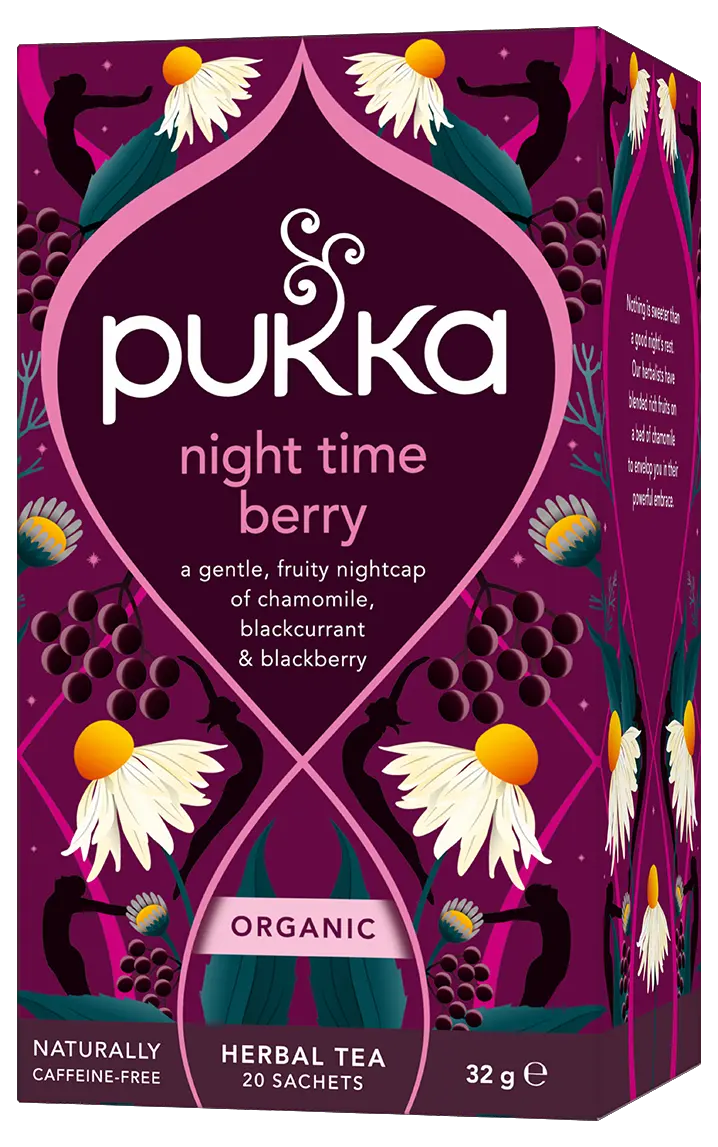 Pukka Tea Night Time Berry pack