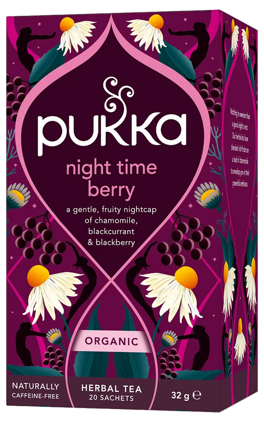 Pukka Tea Night Time Berry pack