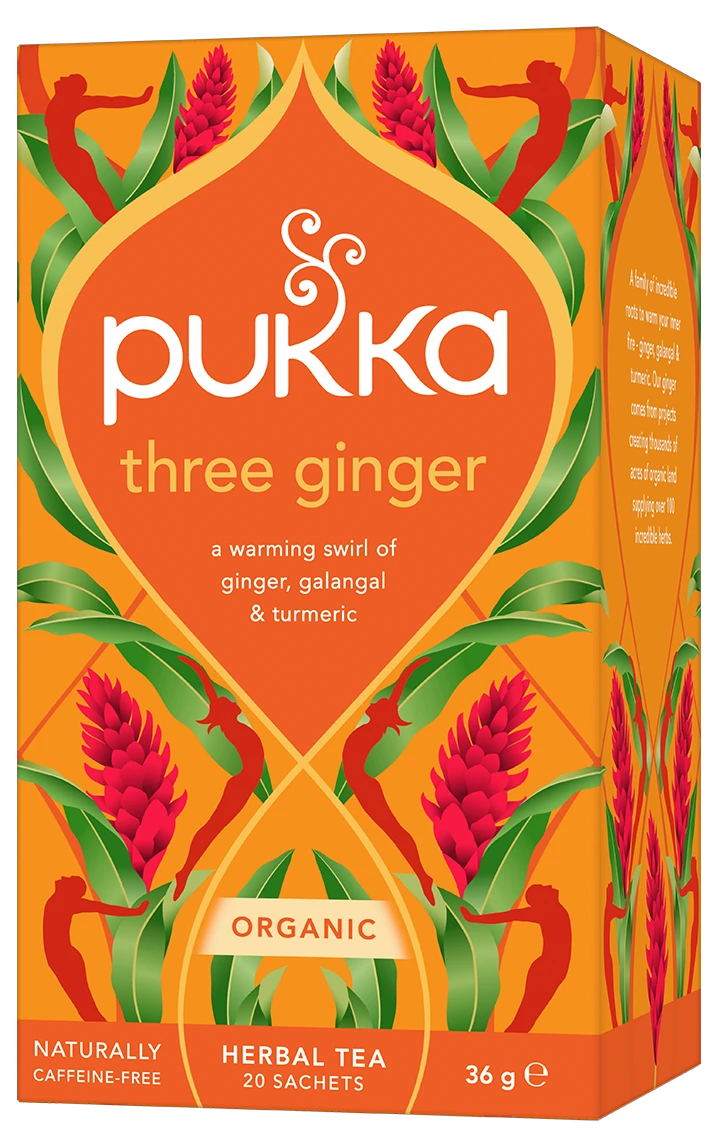 Pukka Tea Three Ginger pack