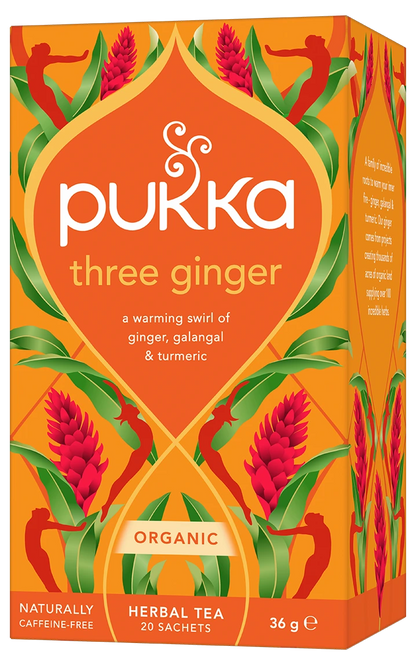 Pukka Tea Three Ginger pack