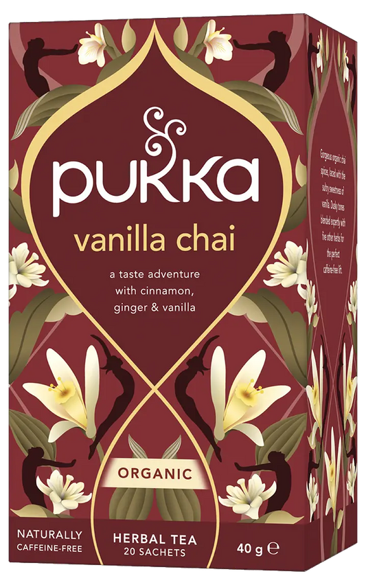 Pukka Tea Vanilla Chai pack