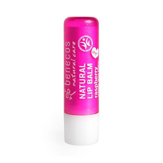 Benecos Natural Lip Balm - Raspberry - Ganesha Wholefoods
