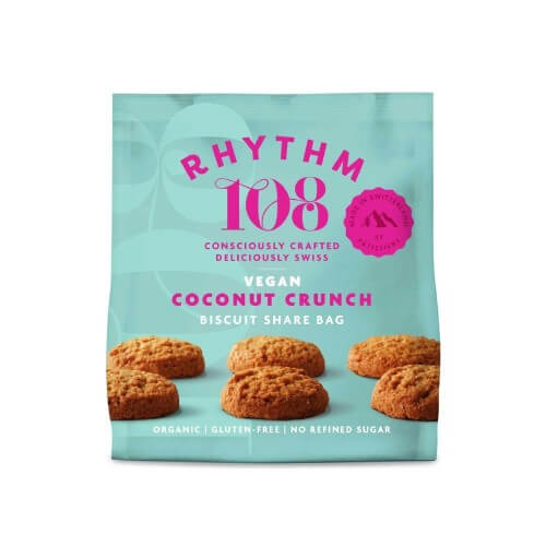 Rhythm 108 Coconut Crunch Biscuits 135g