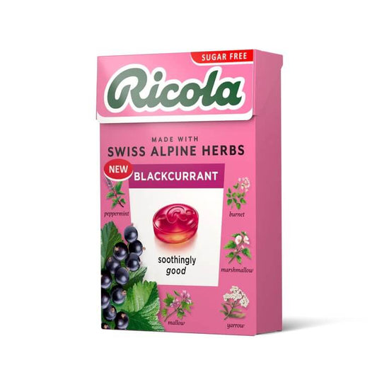 Ricola Herbal Blackcurrant sweets