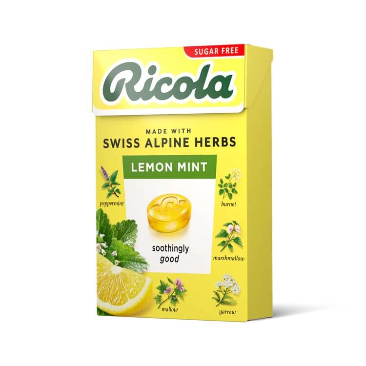 Ricola Herbal Lemon Mint sweets