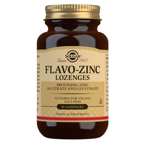 Solgar Flavo-Zinc 50 Lozenges