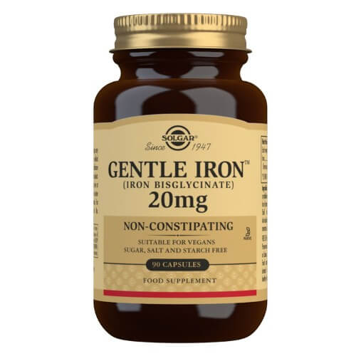 Solgar Gentle Iron 20mg 90 capsules