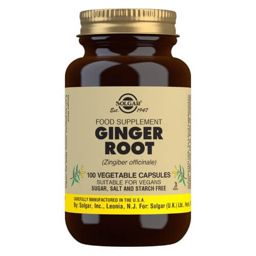 Solgar Ginger Root Extract 100 capsules
