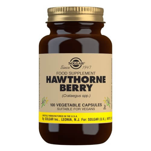 Solgar Hawthorne Berry 520mg 100 capsules