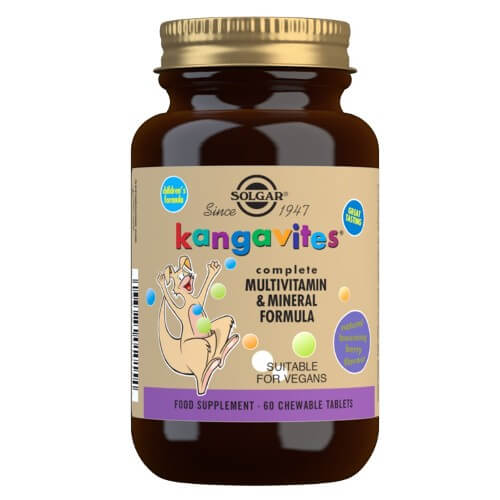 Solgar Kangavites Berry Multivitamin & Mineral Formula 60 tablets