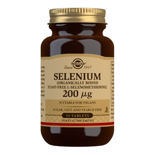 Solgar Selenium 200ug 50 tablets