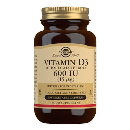 Solgar Vitamin D3 600iu 120 capsules