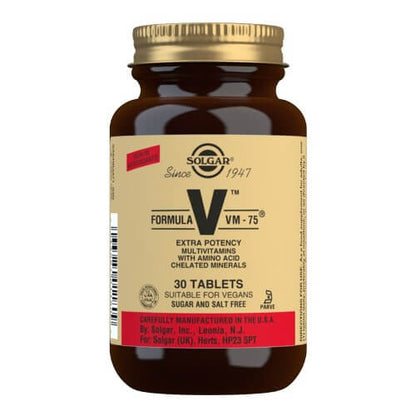 Solgar Multivitamin & Mineral Formula VM-75 30 tablets