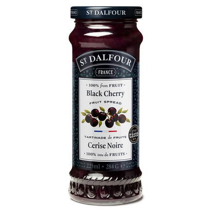 St Dalfour Black Cherry Preserve 284g jar