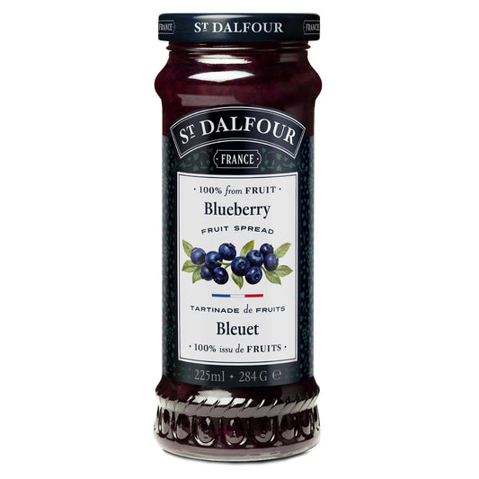 St Dalfour Blueberry Preserve 284g jar