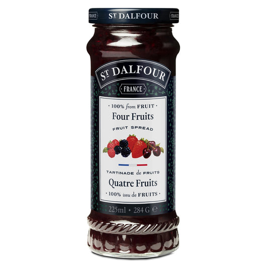 St Dalfour Four Fruits Preserve 284g jar