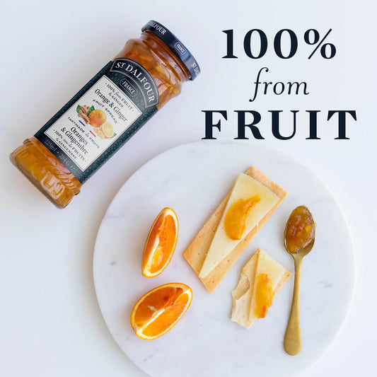 St Dalfour Orange & Ginger Preserve serving suggestion