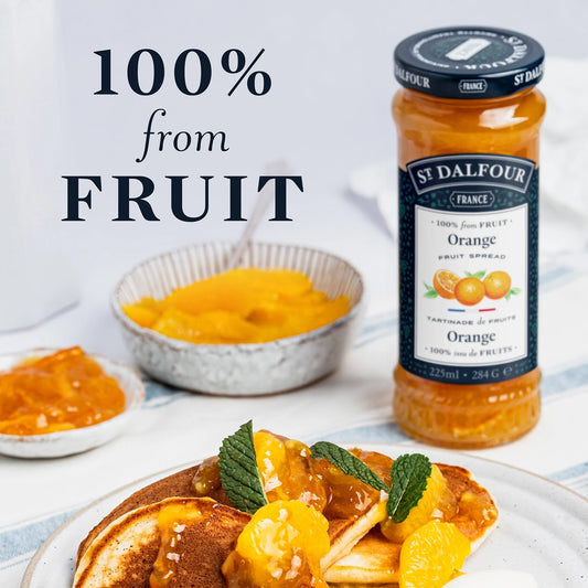 St Dalfour Orange Preserve serving suggestion