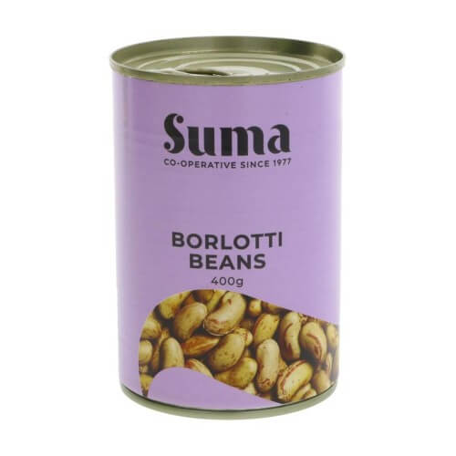 Suma Borlotti Beans 400g